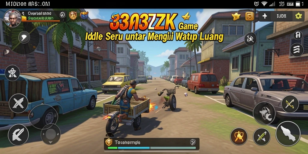 Screenshot gameplay 33ZK menampilkan momen seru dalam permainan Idle.