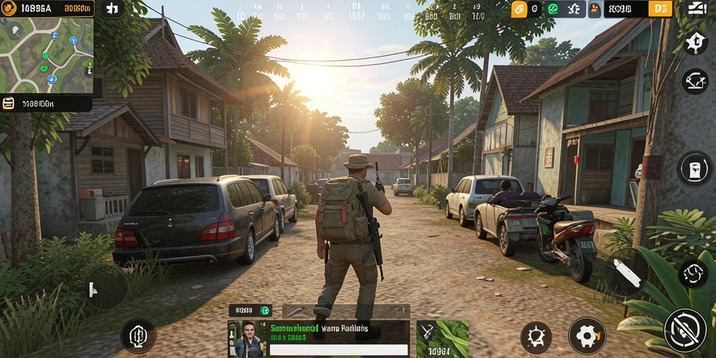 Tampilan gameplay 898A yang seru dan interaktif dalam simulasi kehidupan.
