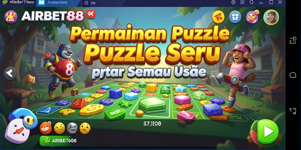Tampilan gameplay AIRBET88 menampilkan tantangan puzzle yang mengasyikkan.