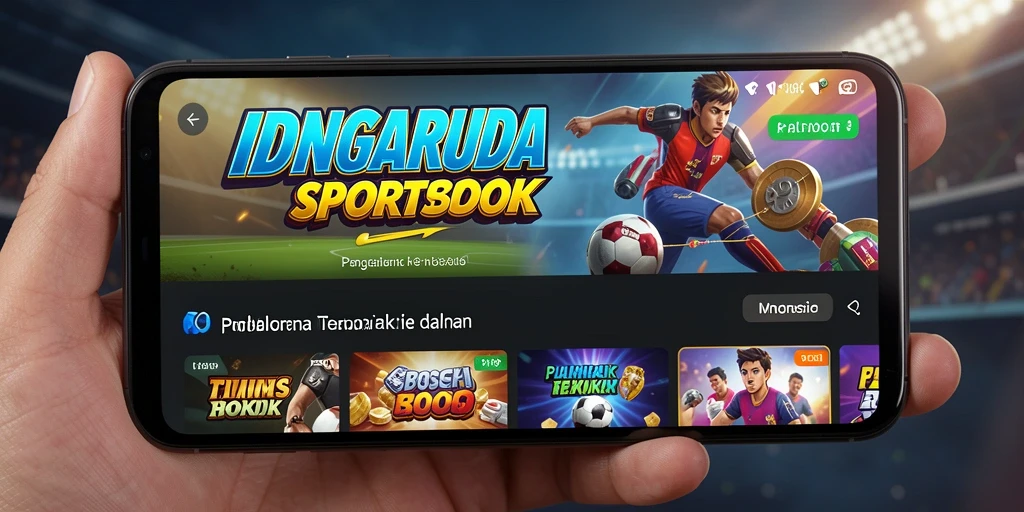 Screenshot utama IDNGARUDA menampilkan antarmuka taruhan yang menarik dan informatif.
