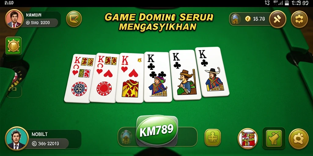 Tampilan gameplay yang menarik dan seru dalam KM789.