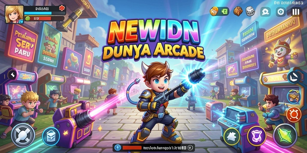 Screenshot gameplay <strong>NEWIDN</strong> menampilkan aksi seru penuh warna.