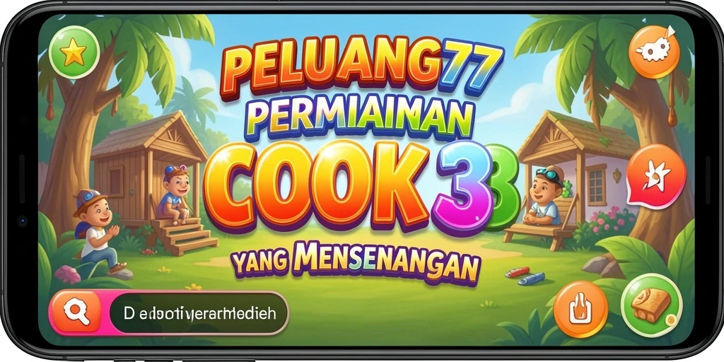 Gameplay seru dari PELUANG77 dengan kombinasi permata berwarna.