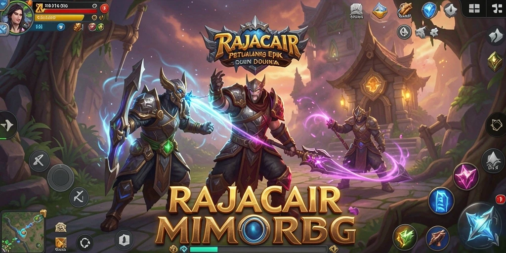 Screenshot gameplay RAJACAIR menampilkan petualangan seru dalam MMORPG.