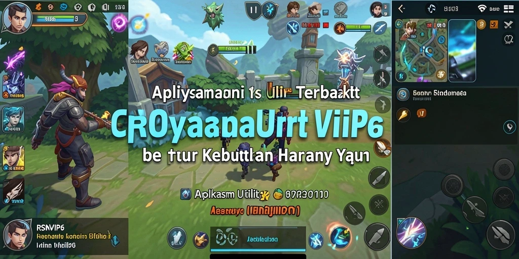 Tangkapan layar utama RSNVIP6 menampilkan antarmuka aplikasi Utility yang modern dan mudah digunakan.
