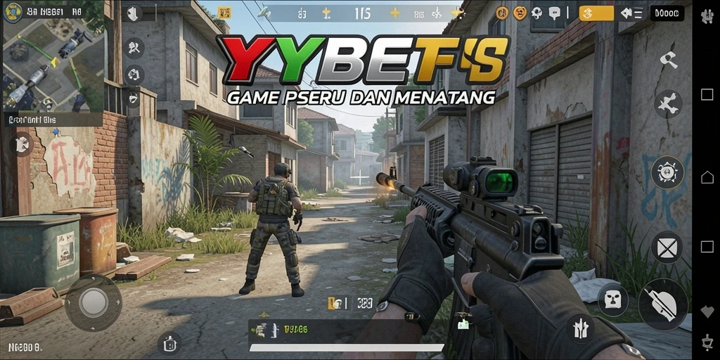 Gameplay YYBET dengan aksi tembak-menembak yang mendebarkan.